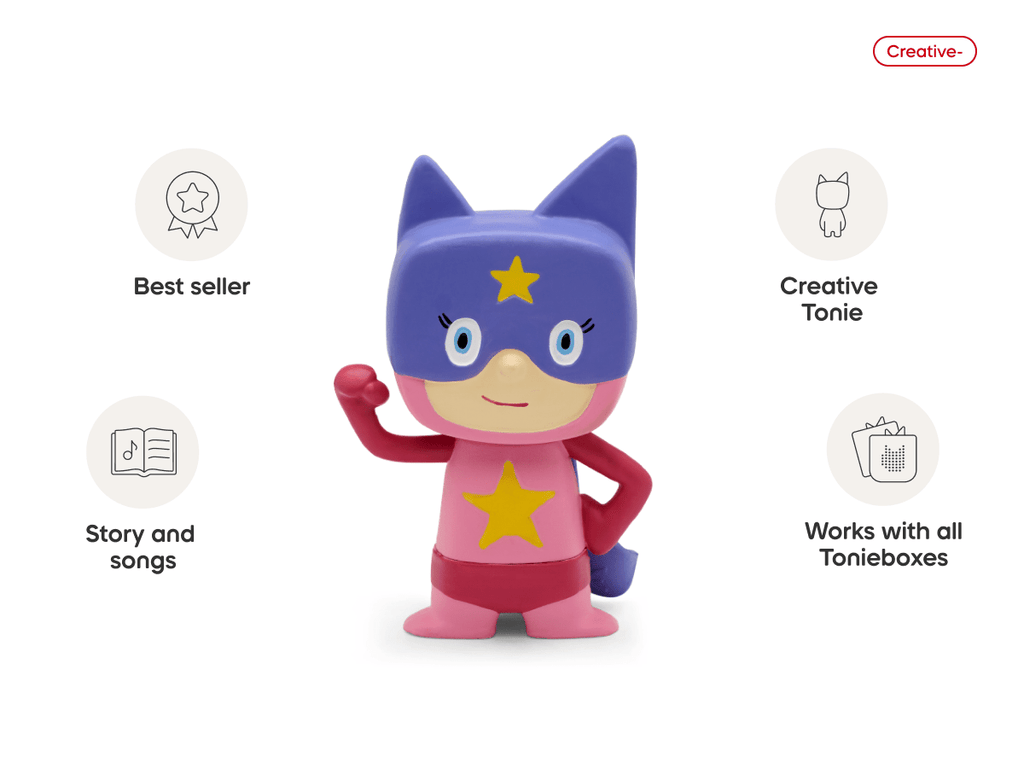 Pink & Purple Superhero Creative-Tonie image 1