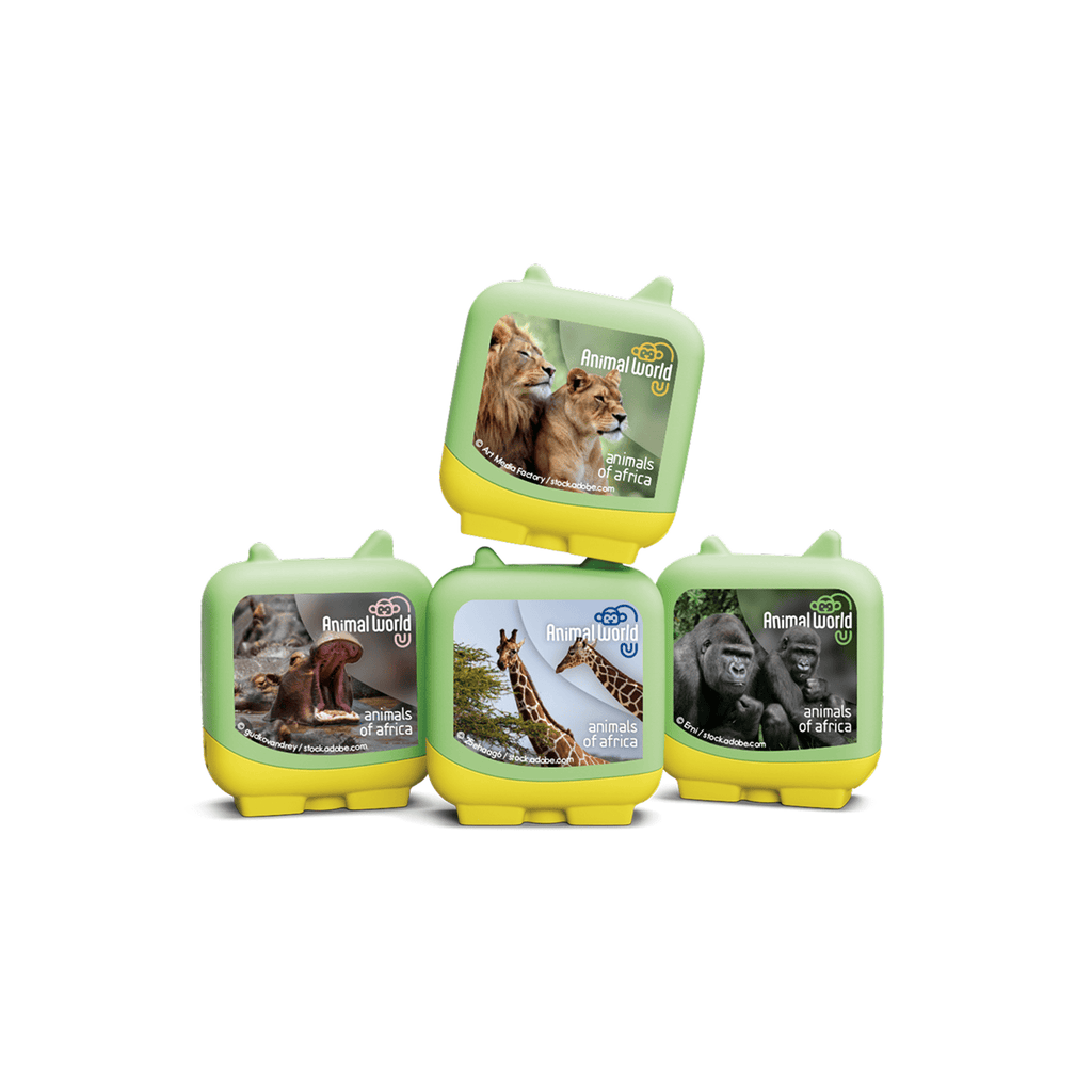 Animal World Animals of Africa Clever Tonies - 4 Pack image 0