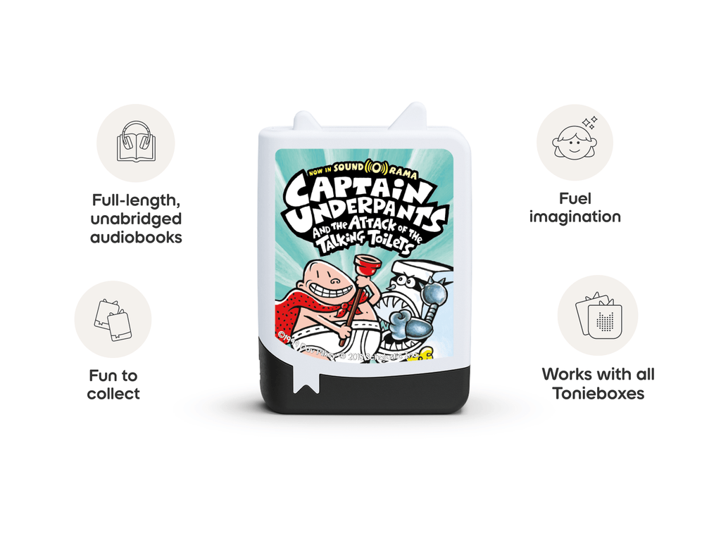 Captain Underpants Audiobook Tonies - 4 Pack image 9