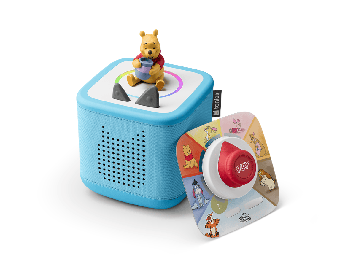 Disney Winnie the Pooh Toniebox 2 Play Set - Sky Blue image 1