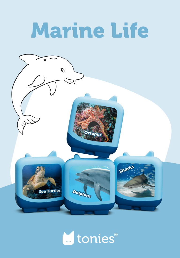 Marine Life Clever Tonies - 4 Pack image 1
