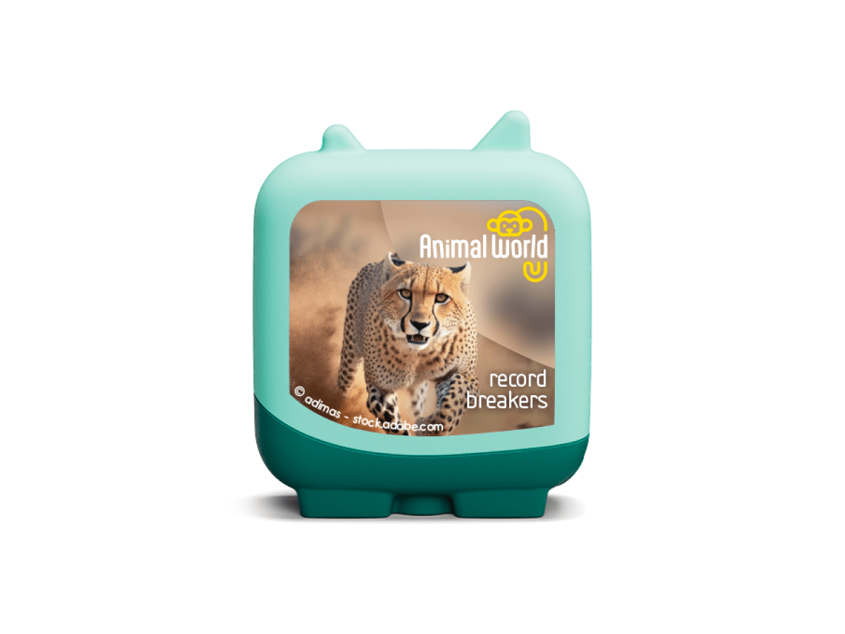 Animal World Cheetah and Blue Whale Clever Tonies - 2 Pack image 3