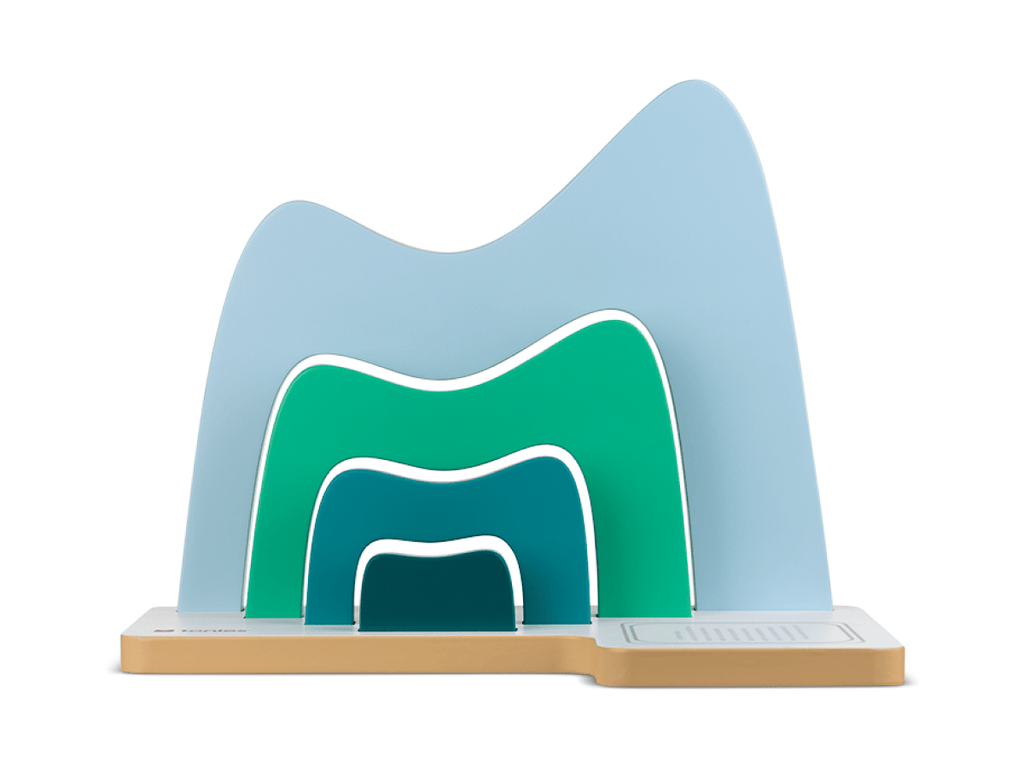 Large Tabletop Shelf: Mountain image 1