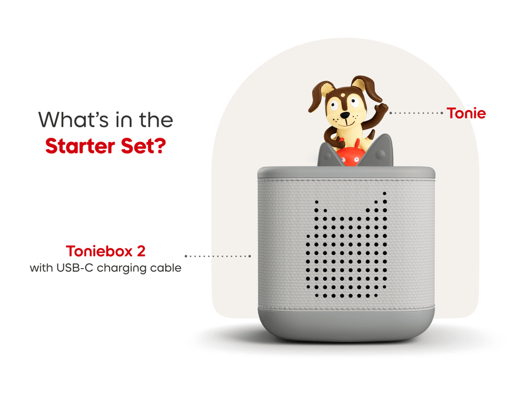 Playtime Puppy Toniebox 2 Starter Set - Moon Gray image 4