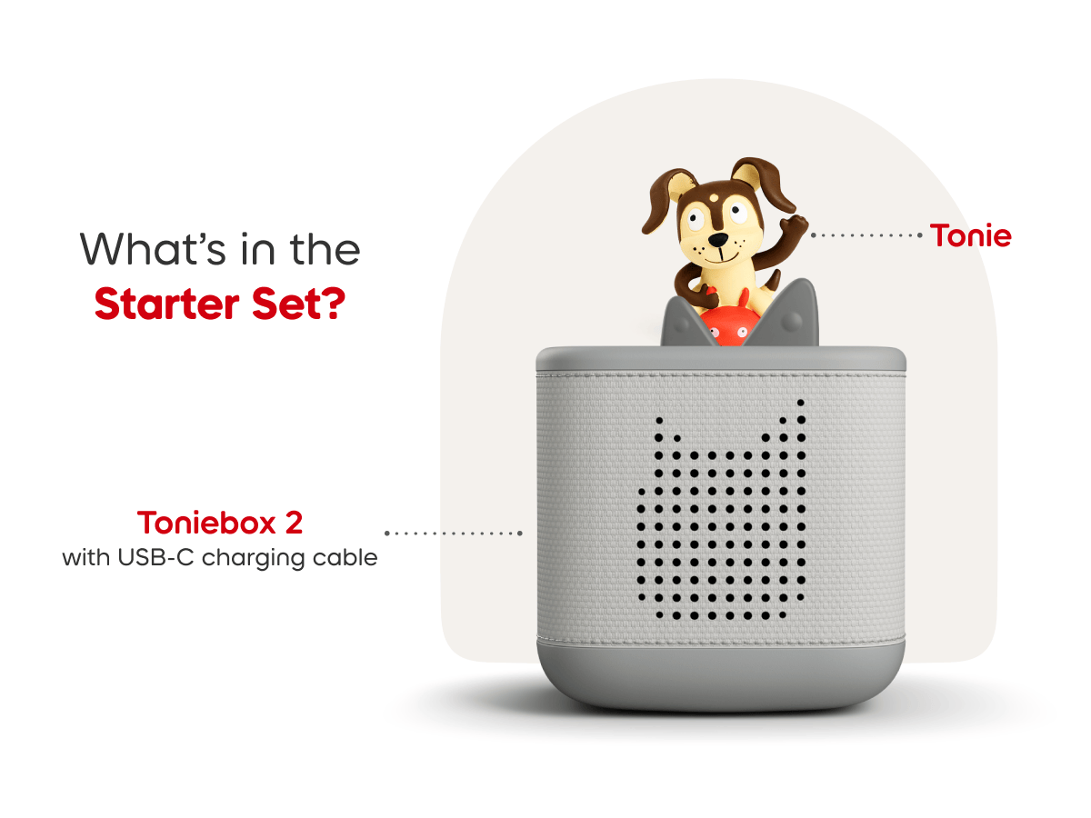 Playtime Puppy Toniebox 2 Starter Set - Moon Gray image 4