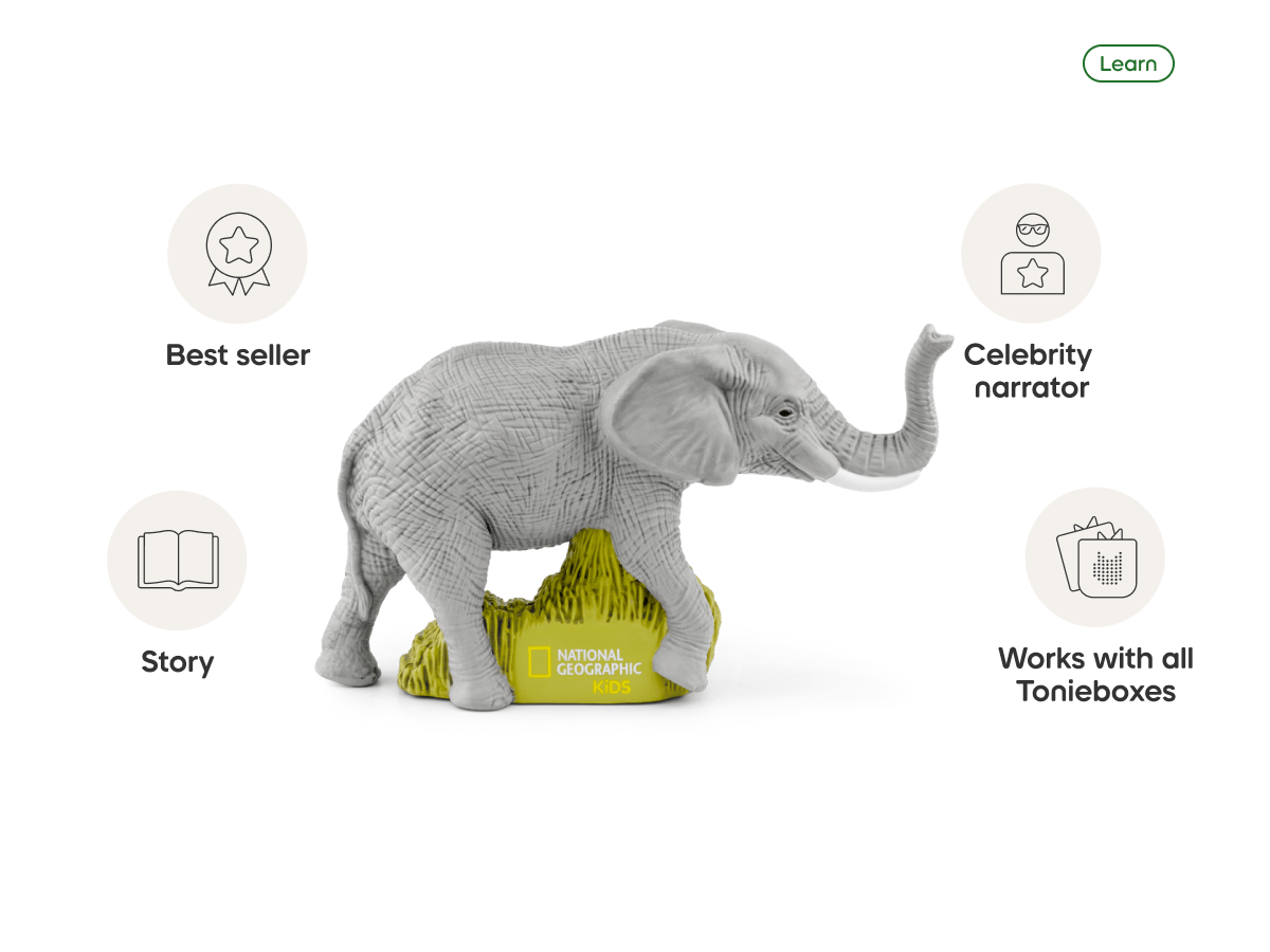 National Geographic Kids: Elephants Tonie image 1