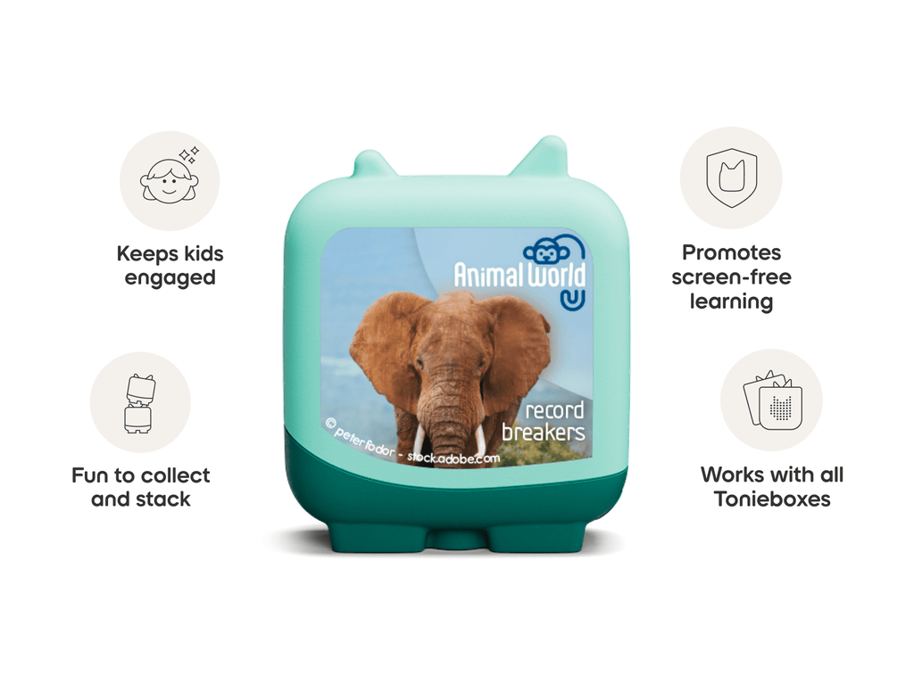 Animal World Elephant and Frog Clever Tonies - 2 Pack image 8