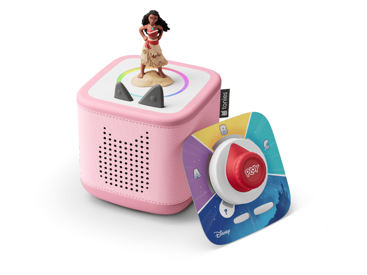 Disney Moana Toniebox 2 Play Set - Cloud Pink image 1