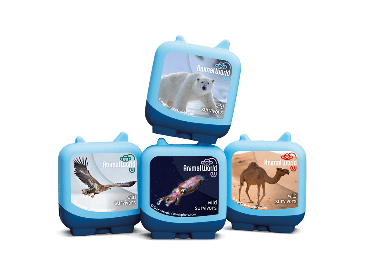 Animal World Wild Survivors Clever Tonies - 4 Pack image 6