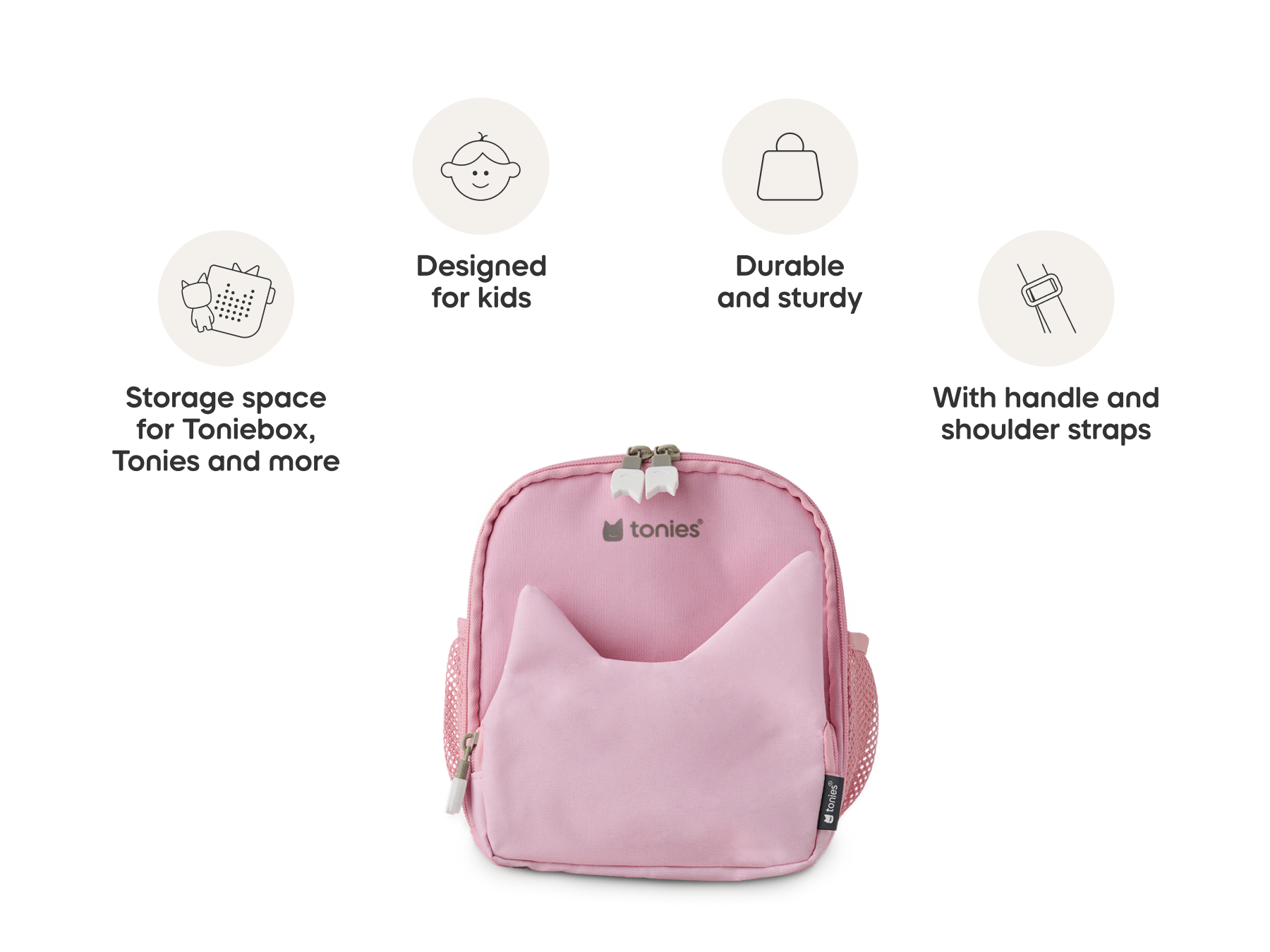 tonies® Adventure Backpack - Cloud Pink image 6