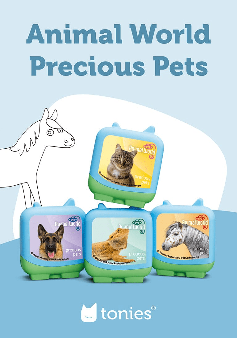 Animal World Precious Pets Clever Tonies - 4 Pack image 4