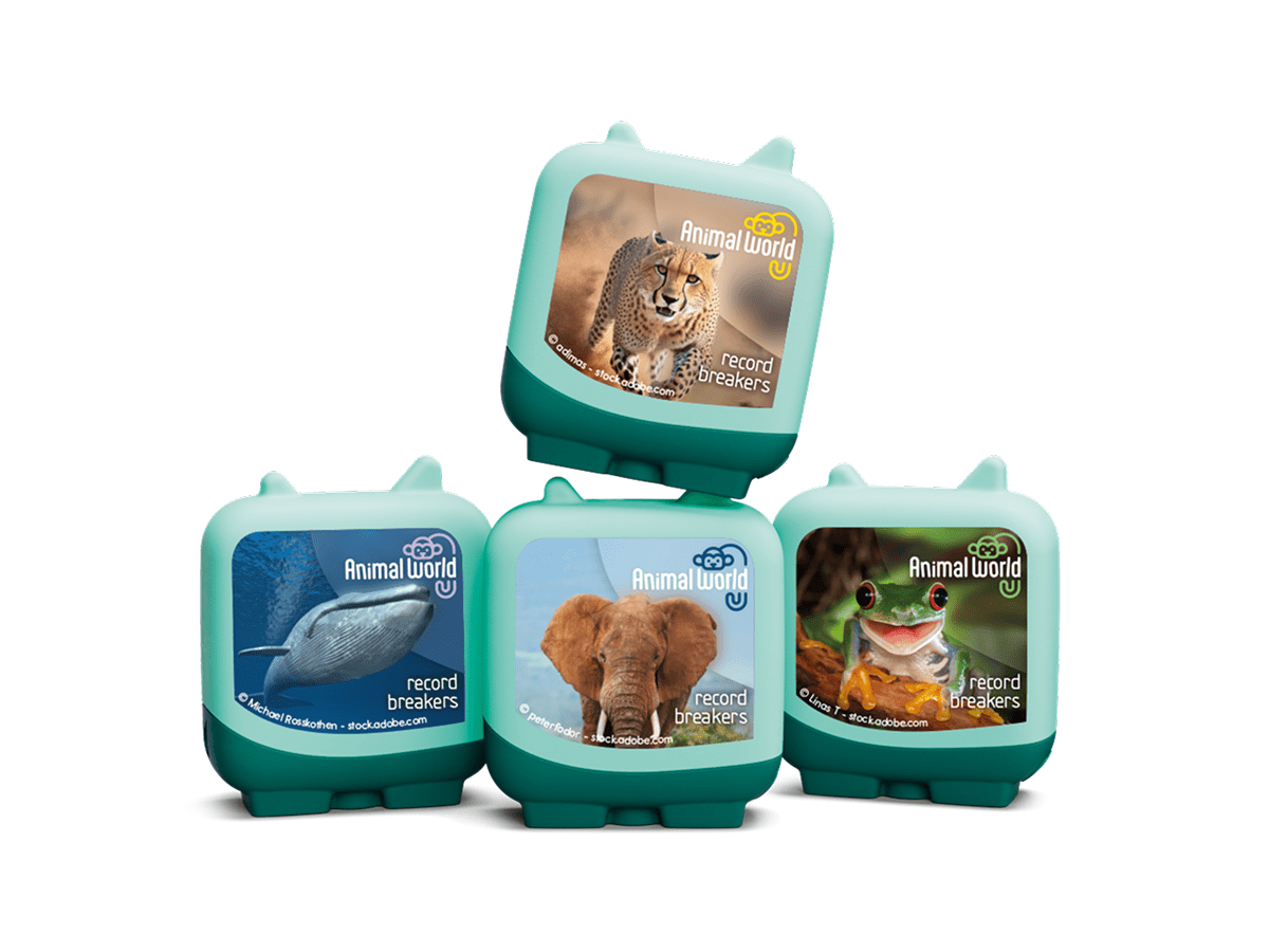 Animal World Record Breakers Clever Tonies - 4 Pack image 2