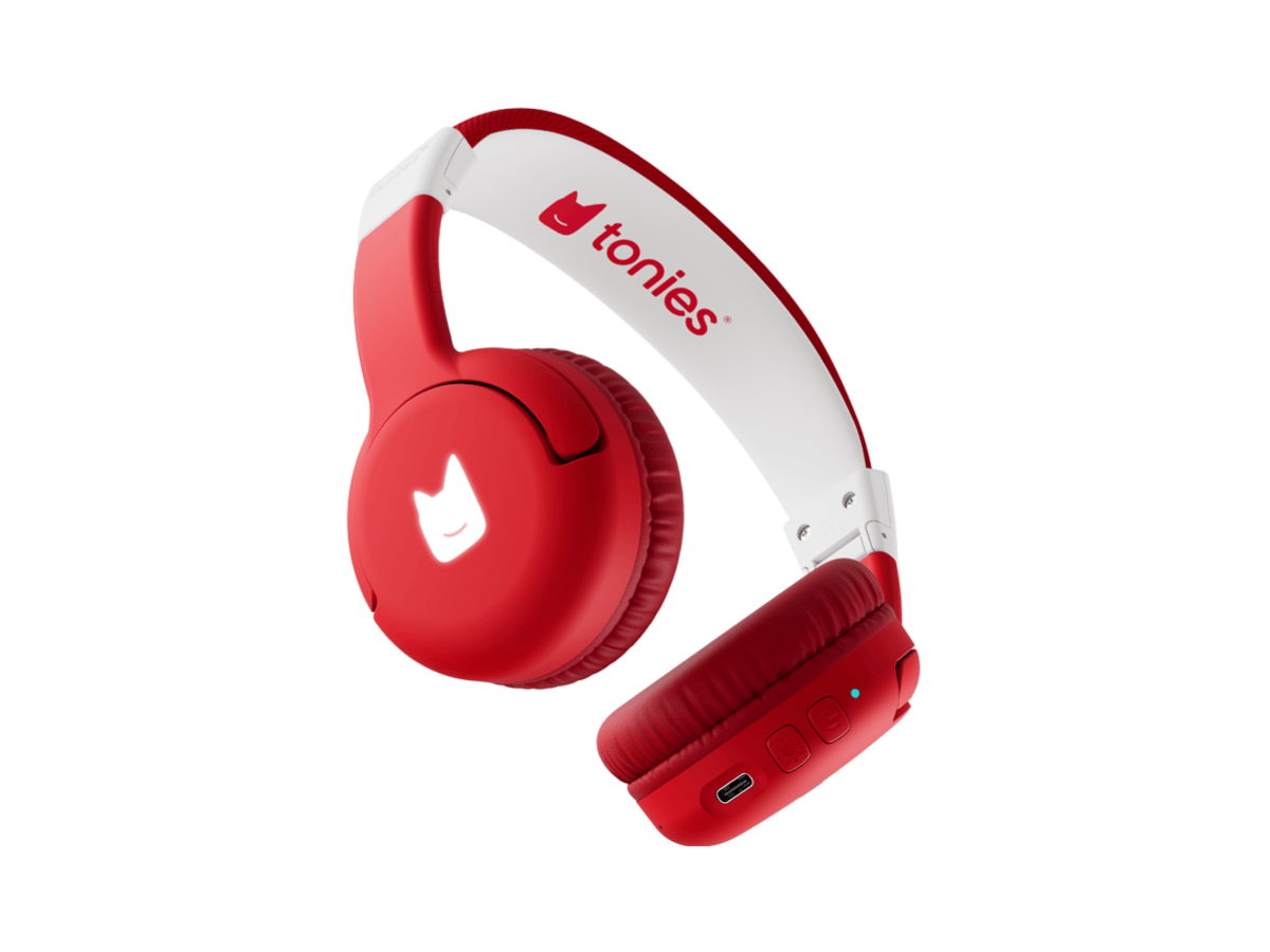 Bluetooth Headphones: Sunset Red image 1