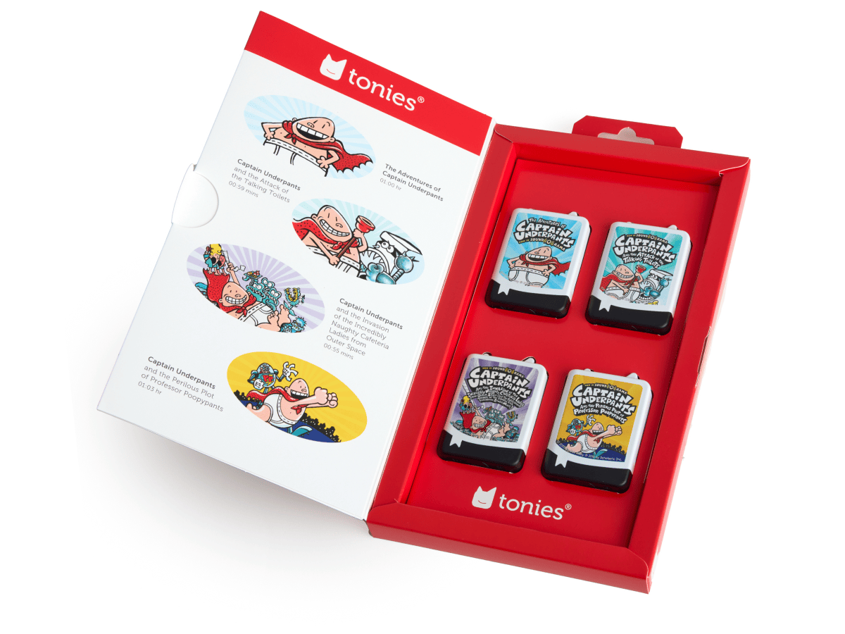 Captain Underpants Audiobook Tonies - 4 Pack image 12