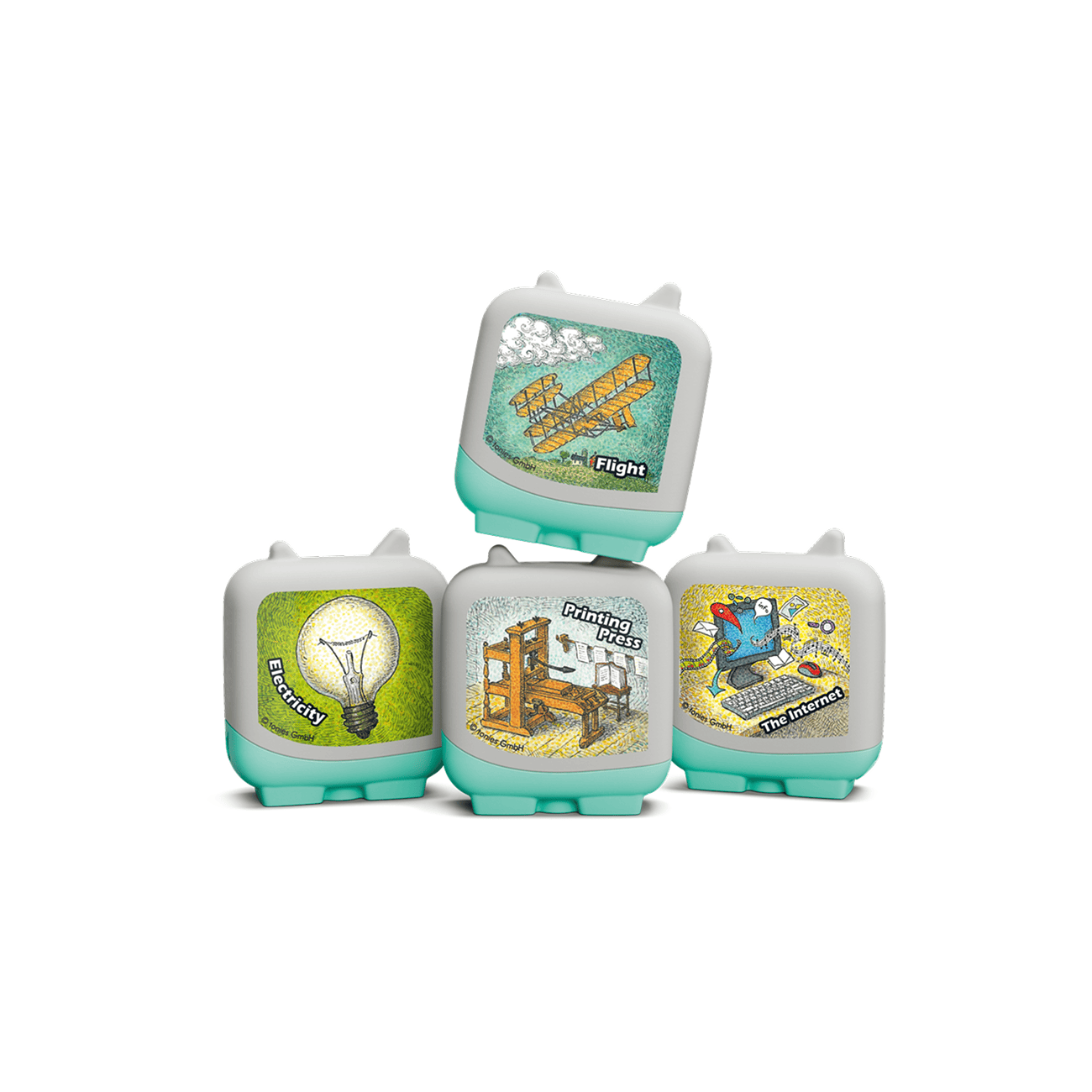 Inventions and Innovation Clever Tonies - 4 Pack image 0