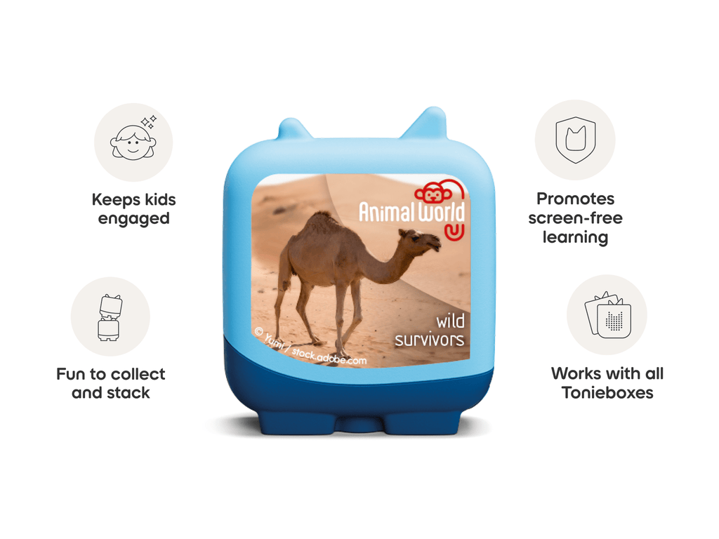 Animal World Wild Survivors Clever Tonies - 4 Pack image 9