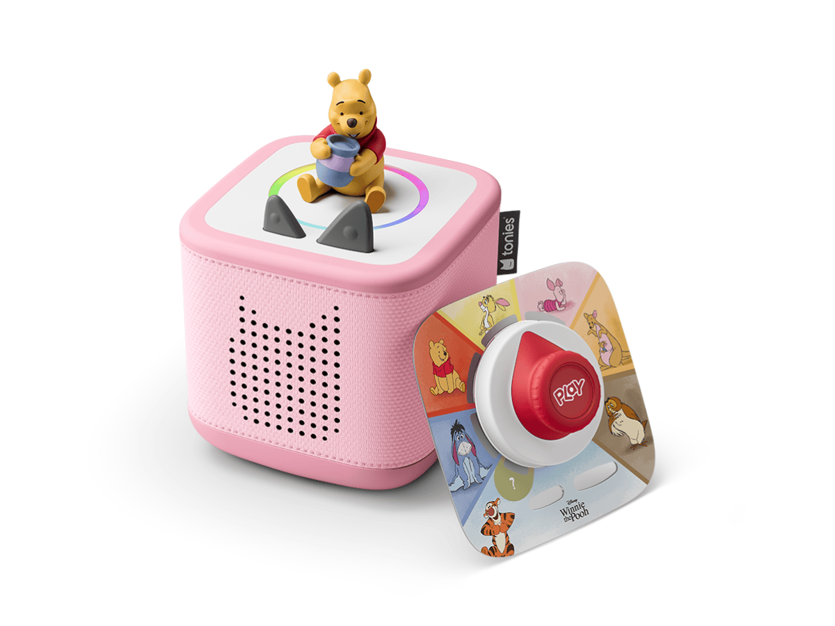 Disney Winnie the Pooh Toniebox 2 Play Set - Cloud Pink image 1