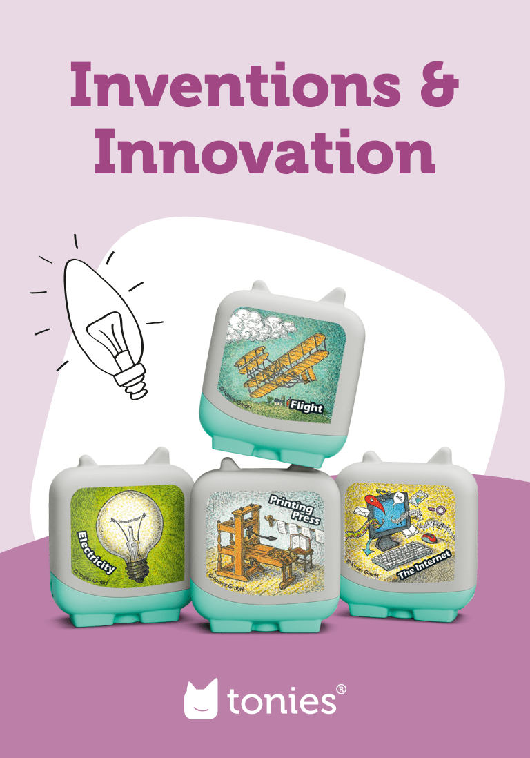 Inventions and Innovation Clever Tonies - 4 Pack image 1