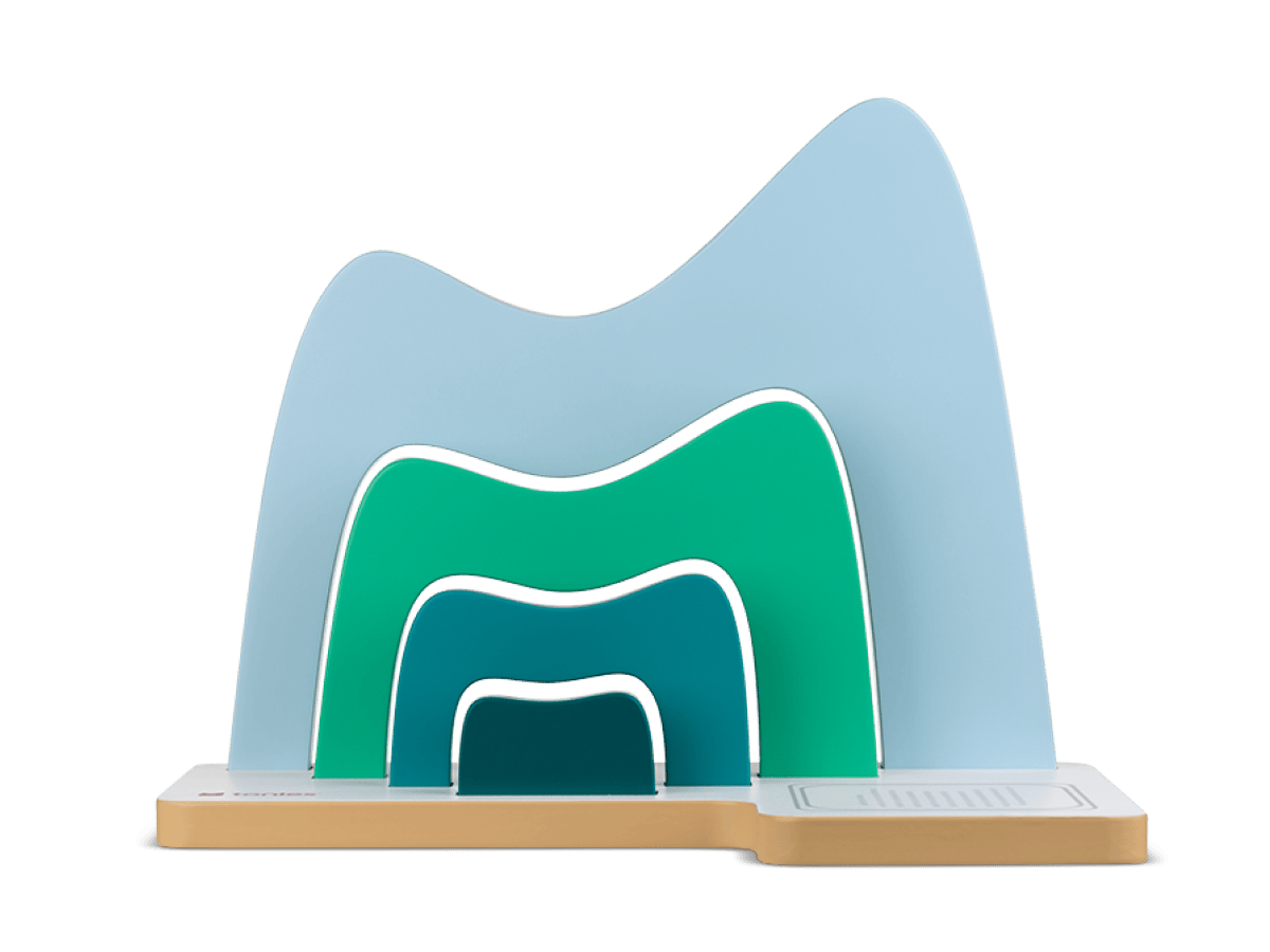 Large Tabletop Shelf: Mountain image 7