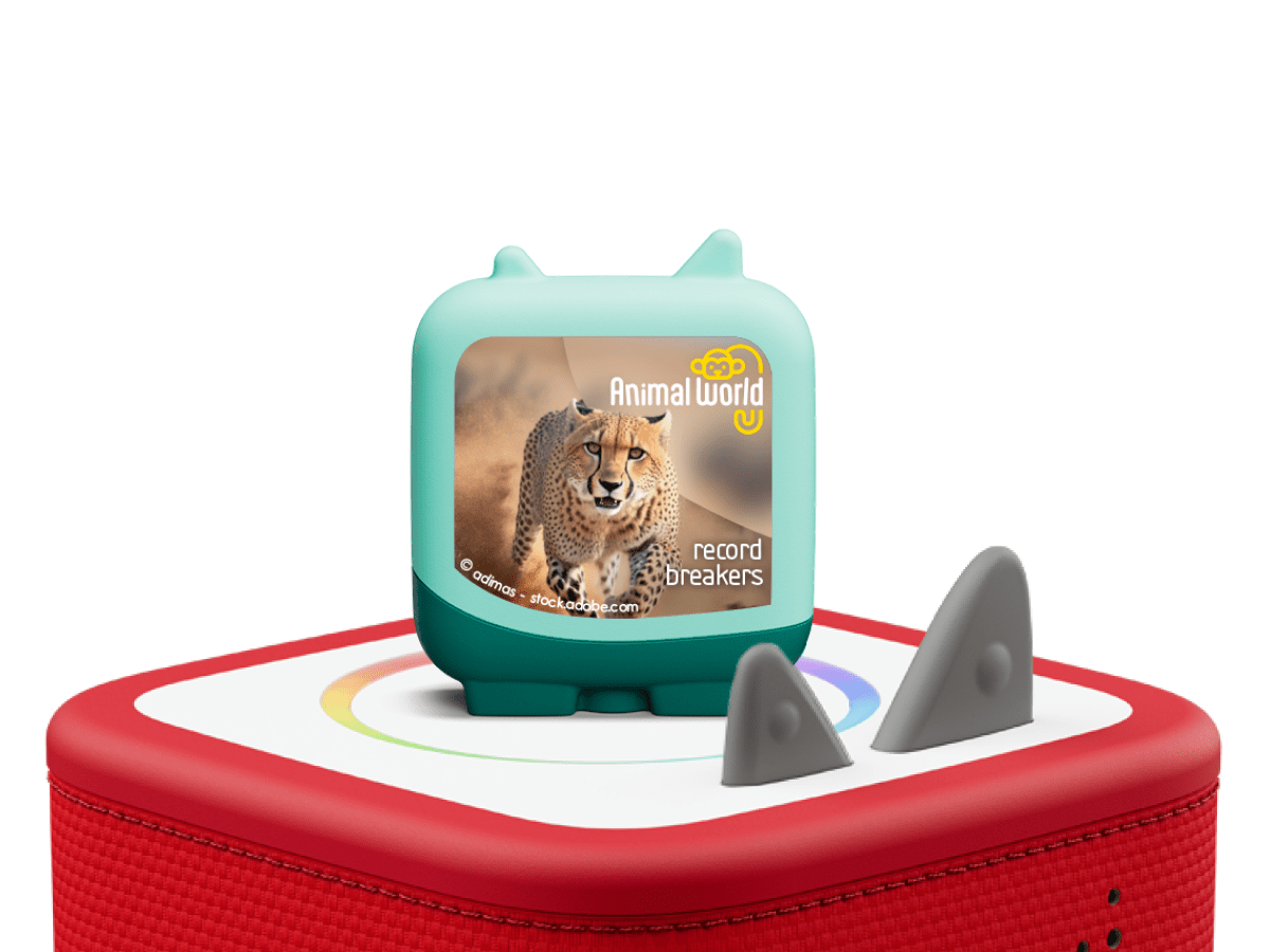 Animal World Cheetah and Blue Whale Clever Tonies - 2 Pack image 2