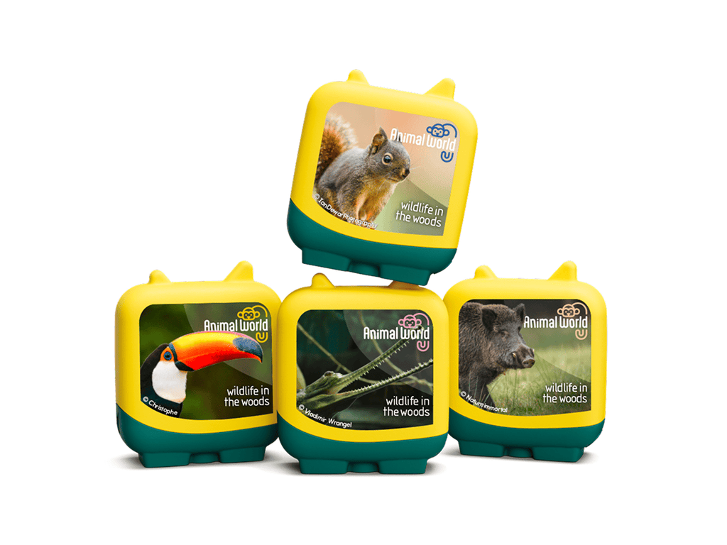 Animal World Wildlife in the Woods Clever Tonies - 4 Pack image 1