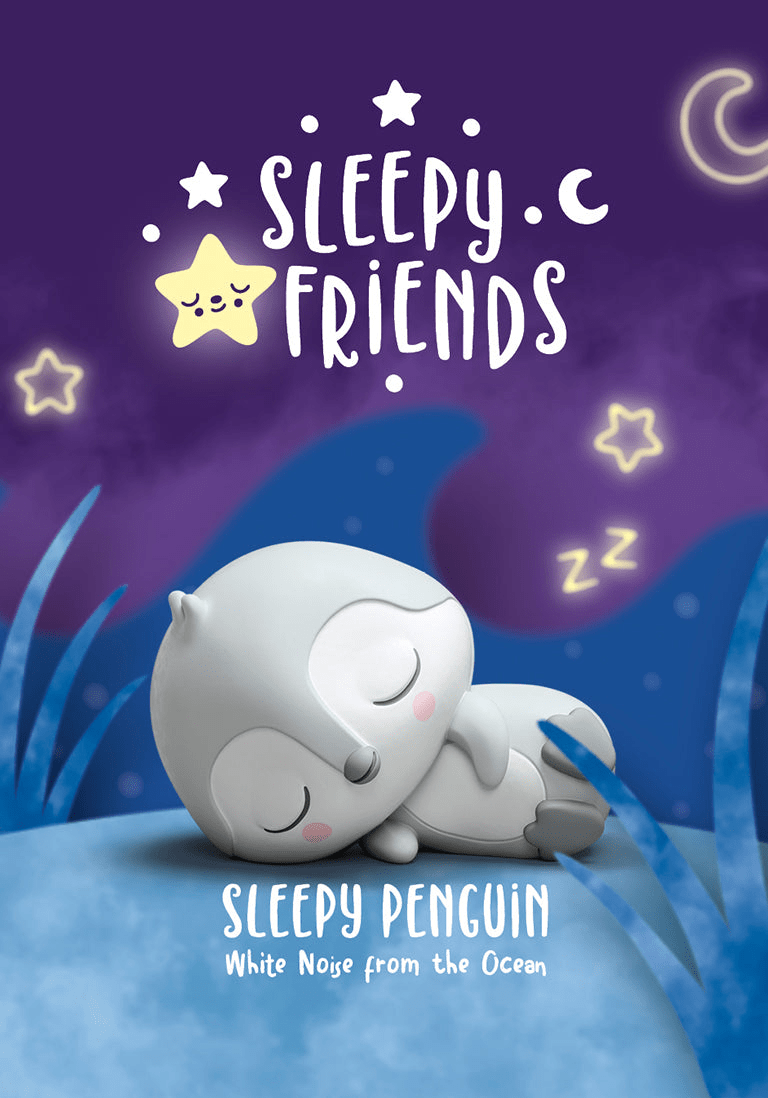 Sleepy Penguin: White Noise from the Ocean Tonie image 1