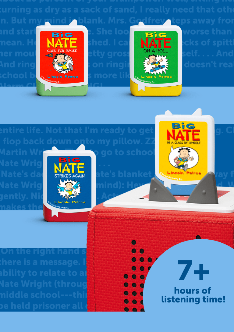 Big Nate Audiobook Tonies - 4 Pack image 8