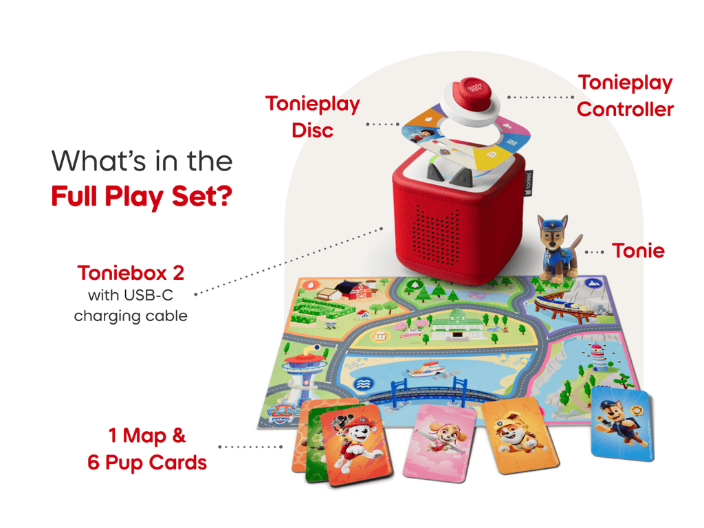 PAW Patrol: Chase Toniebox 2 Play Set - Sunset Red image 7